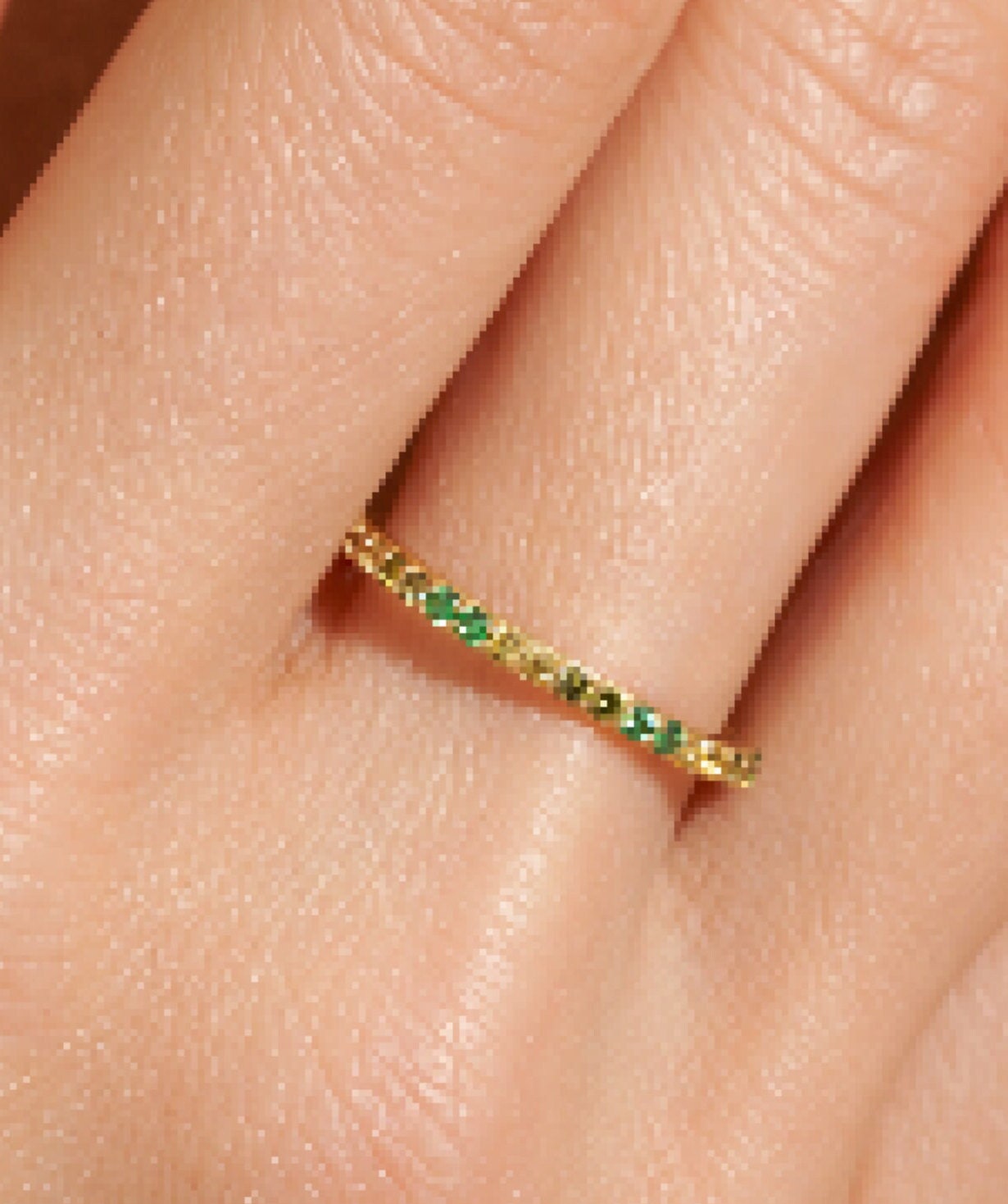 Green Rhea Ring